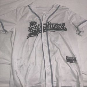 white/black Jersey (size large)